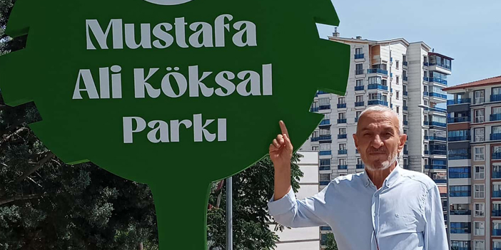 Kazada hayatını kaybeden personelin adı Mamak’ta yaşatılıyor