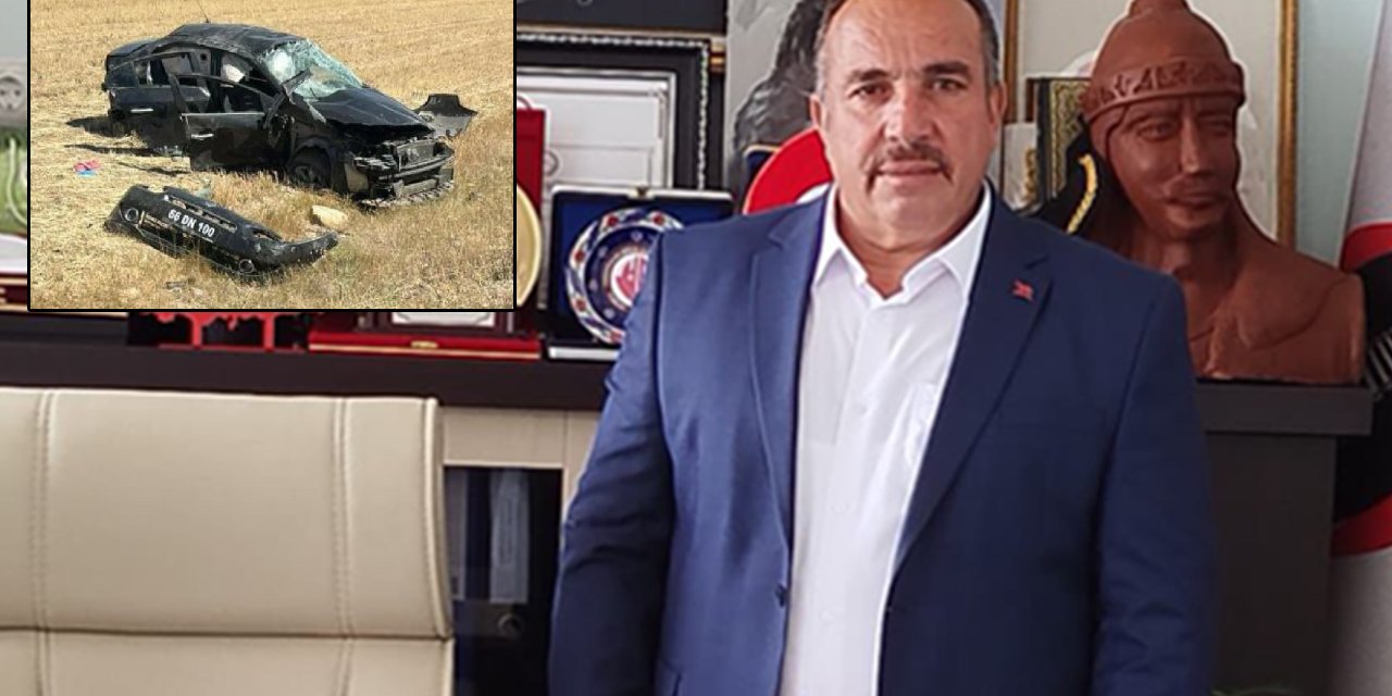 MHP'yi sarsan kaza: Belediye Başkanı hayatını kaybetti
