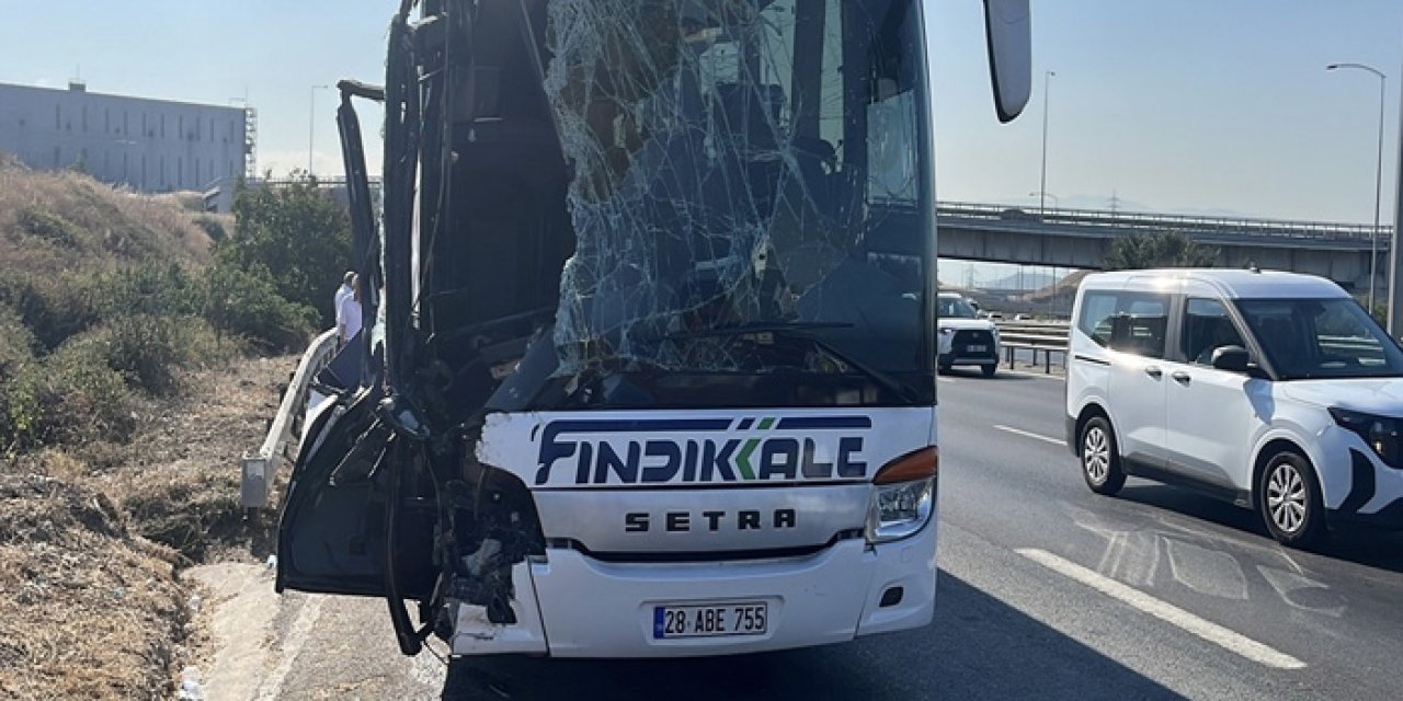 Kocaeli TEM'de Yolcu Otobüsü Kazası: 1 Ölü, 6 Yaralı