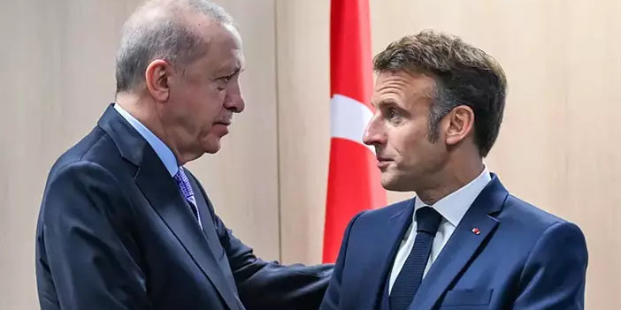 Macron: Erdoğan ile Gazze krizi ve iki devletli çözüm için yol haritasını ele aldık