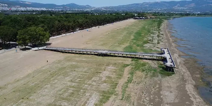 İznik Gölü’nde kuraklık alarmı