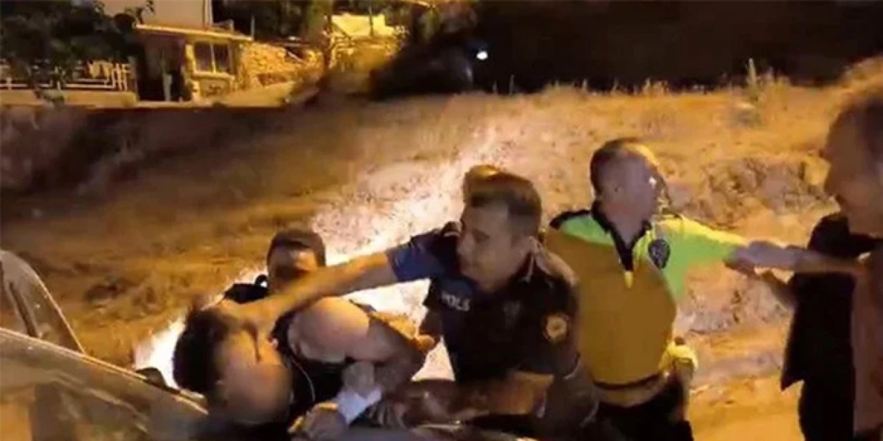 Bursa’da yangın şüphelisi gözaltına alındı: Linçten polis kurtardı