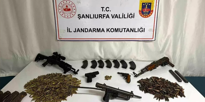 Şanlıurfa’da yasa dışı silah operasyonu: 4 şüpheli yakalandı