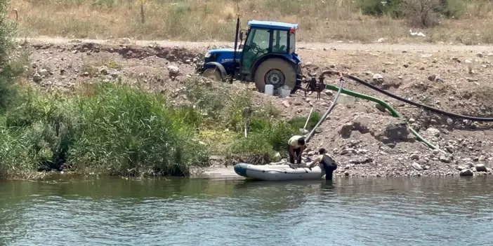 Kızılırmak'ta serinlemek istedi, gözden kayboldu