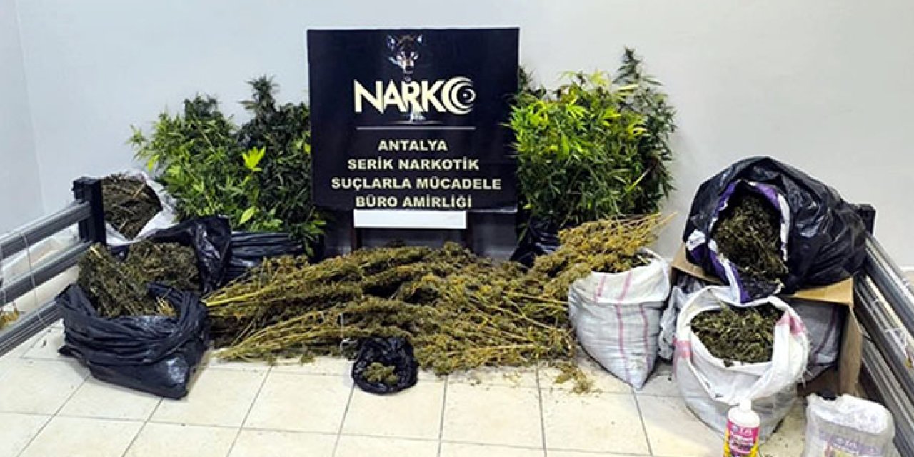 Antalya'da uyuşturucuya geçit yok