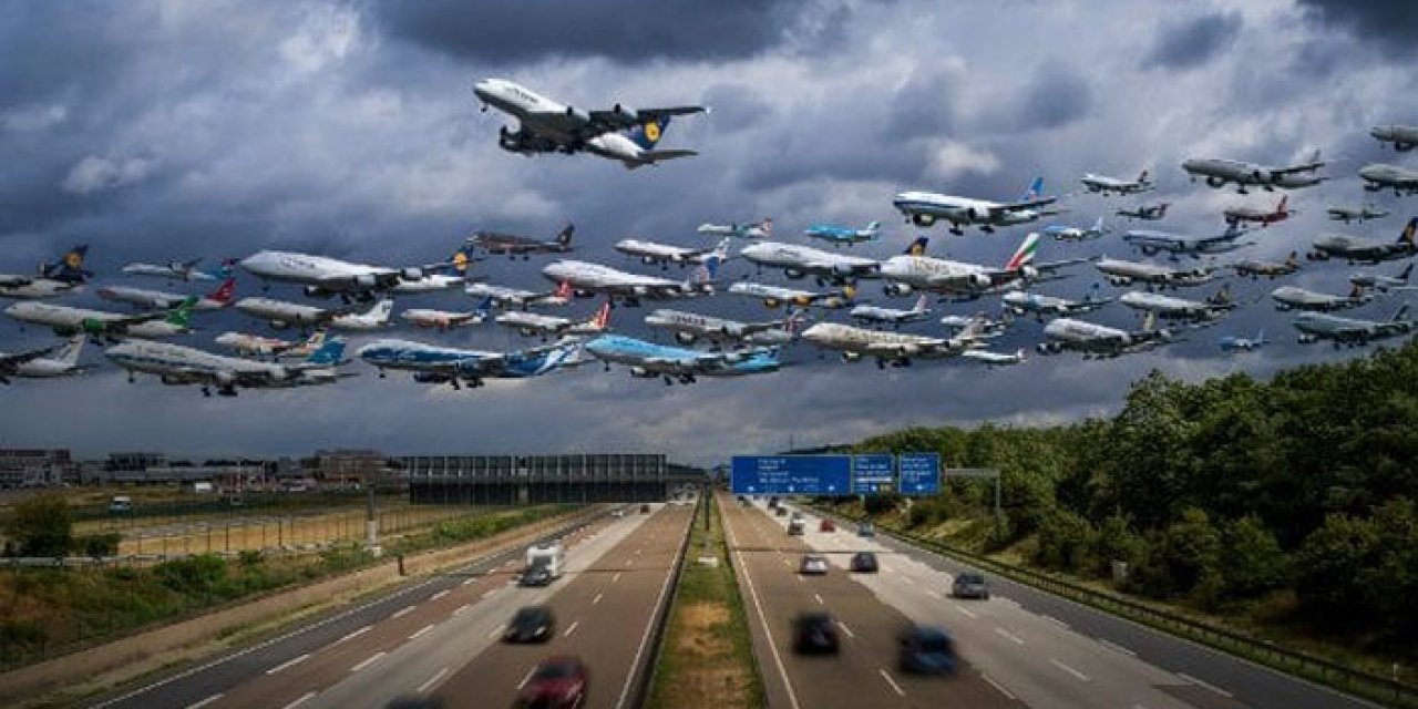 Türk hava sahasında günlük transit uçuş ve uçak trafiği rekoru