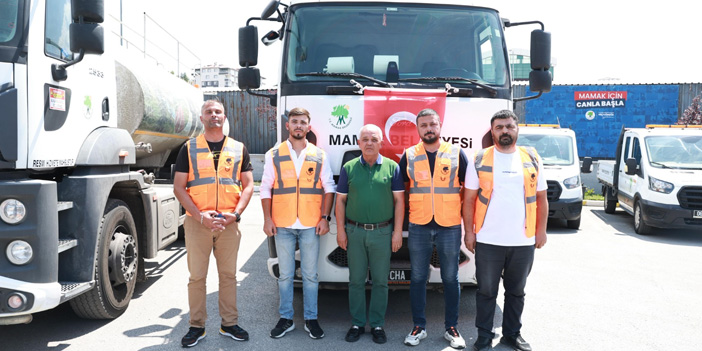 Mamak Belediyesi Bursa’ya su tankeri ve MAKUT ekibi gönderdi