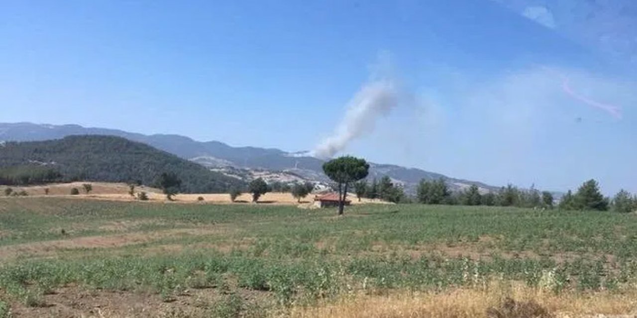 Manisa Gördes'te Korkutan Yangın: Ekipler Zamanla Yarışıyor