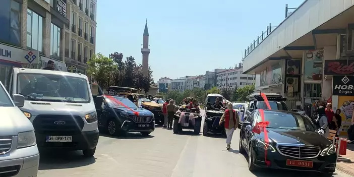 Vali makam aracını sünnet çocuklarına tahsis etti