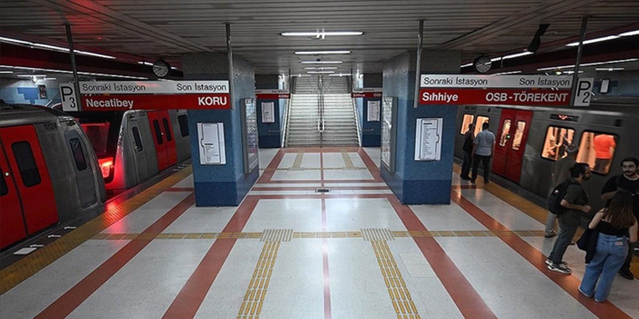 Ankara Metrosu’nda yaz tarifesi güncellendi: Sefer aralıklarında yeni düzenleme