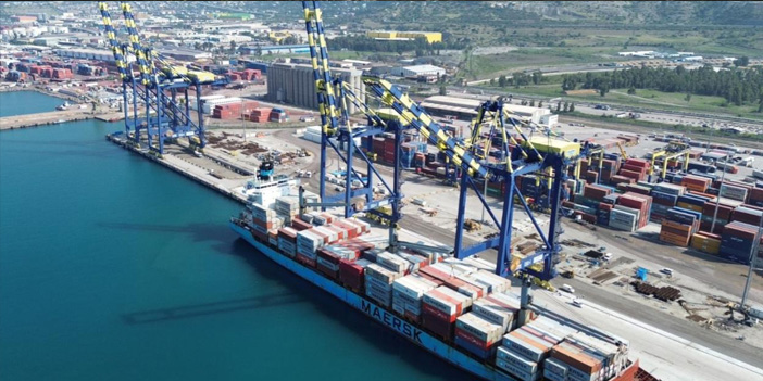 Türkiye'nin ihracatının yüzde 57'si deniz yoluyla gerçekleştirildi