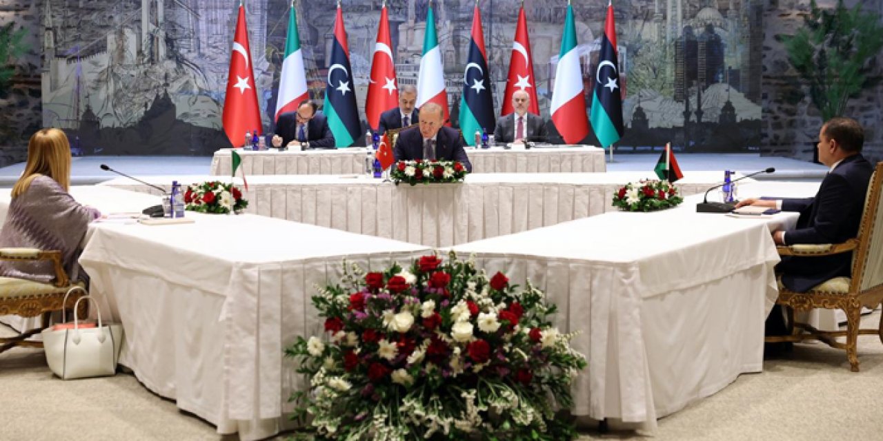 İstanbul’da üçlü zirve: Erdoğan, Meloni ve Dibeybe bir araya geldi