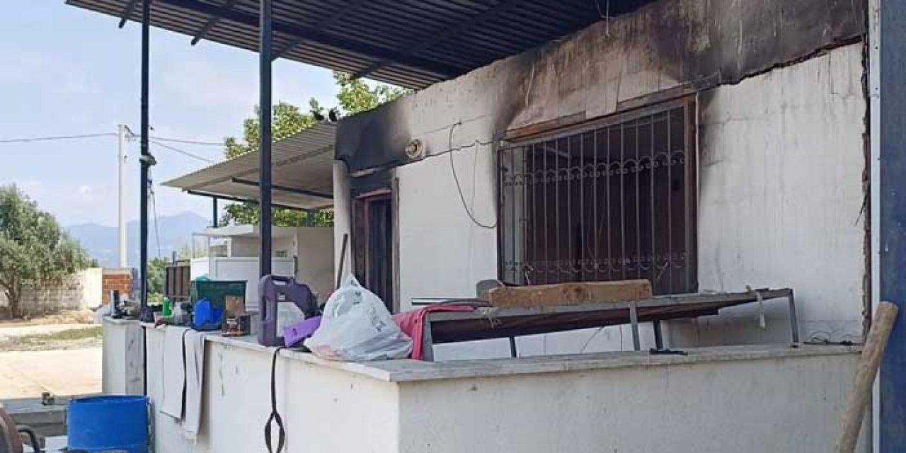 Manisa’da kan donduran olay… Yanan çiftlik evinden ceset çıktı!
