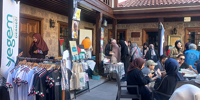 Gazze için el ele: Ankara’da Hayır Kermesi düzenlendi