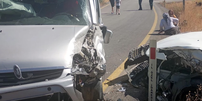 Elazığ’da feci kaza:6 kişi yaralandı