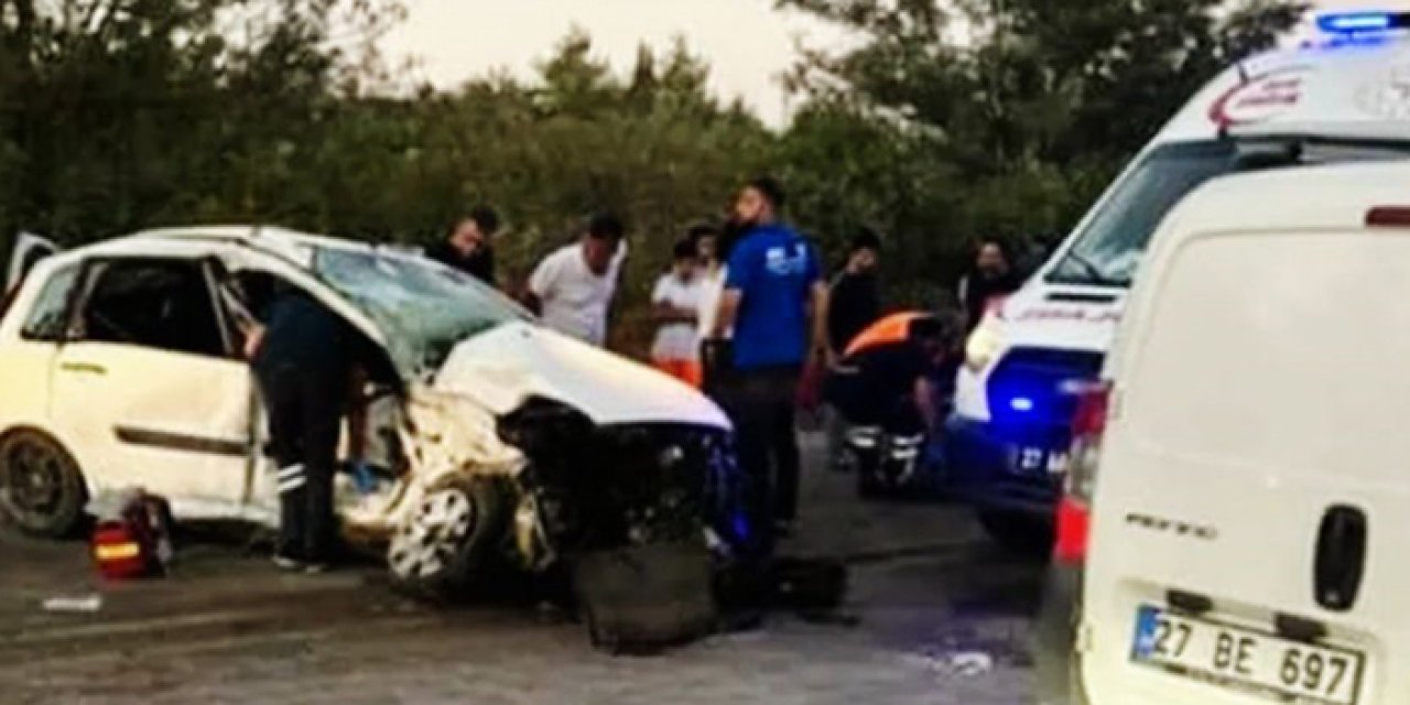 Gaziantep'te feci kaza: 1 ölü, 3 yaralı!