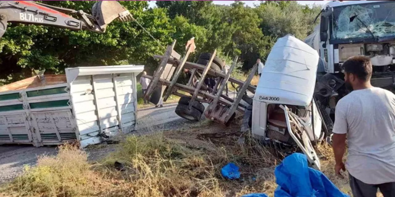 Konya Beyşehir’de Kamyon ile Su Tankeri Çarpıştı: 4 Yaralı