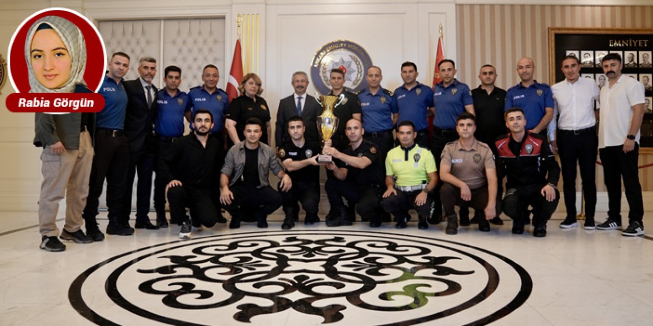 Ankara Emniyet Müdürlüğü Kamu Futbol Turnuvası’nda üçüncülüğü elde etti
