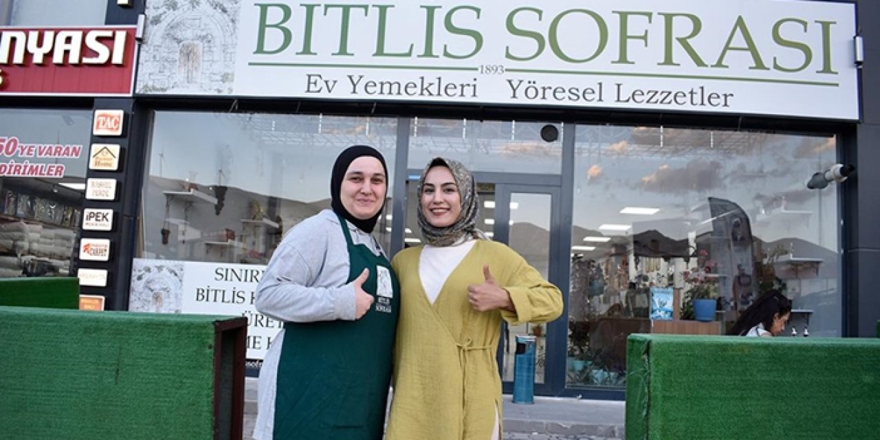 Bitlisli kadınlar kooperatifle yöresel mutfak kültürünü yaşatıyor