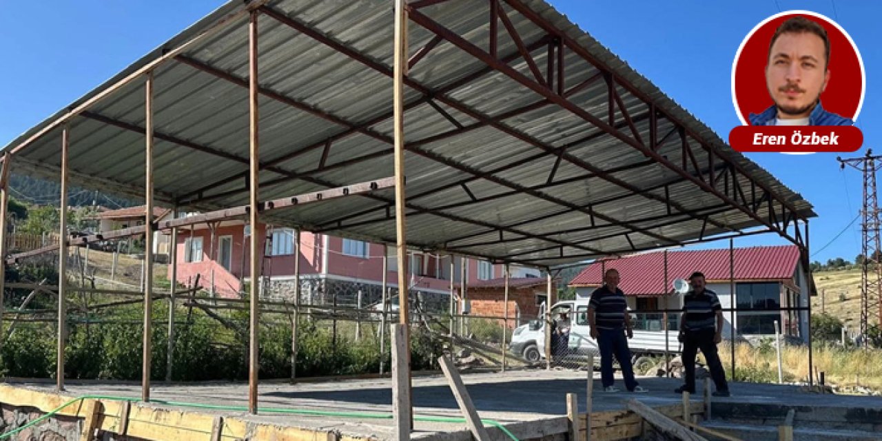 Çamlıdere Eldelek Yaylası’na Hanımlar Konağı ve Yemekhane İnşa Ediliyor