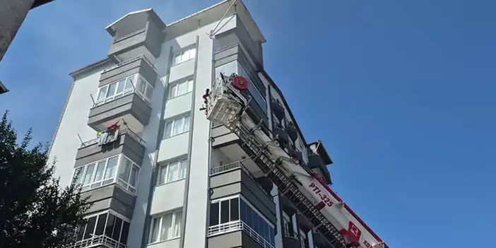 Zonguldak Ereğli’de elektrik panosu yangını: 5 kişi itfaiye merdiveniyle kurtarıldı