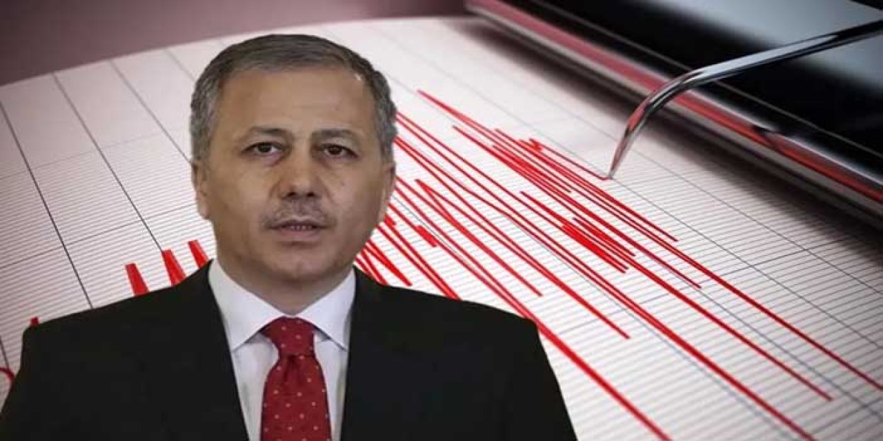 Bakan Yerlikaya depremin bilançosunu açıkladı! 1 kişi hayatını kaybetti, 29 kişi yaralandı