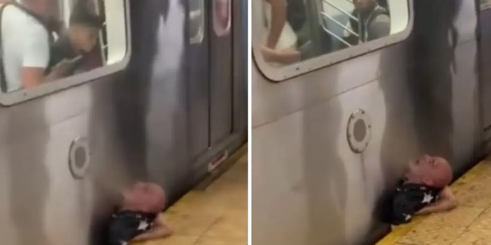 New York metrosu'nda dehşet: Yolcu trenle peron arasında sıkıştı