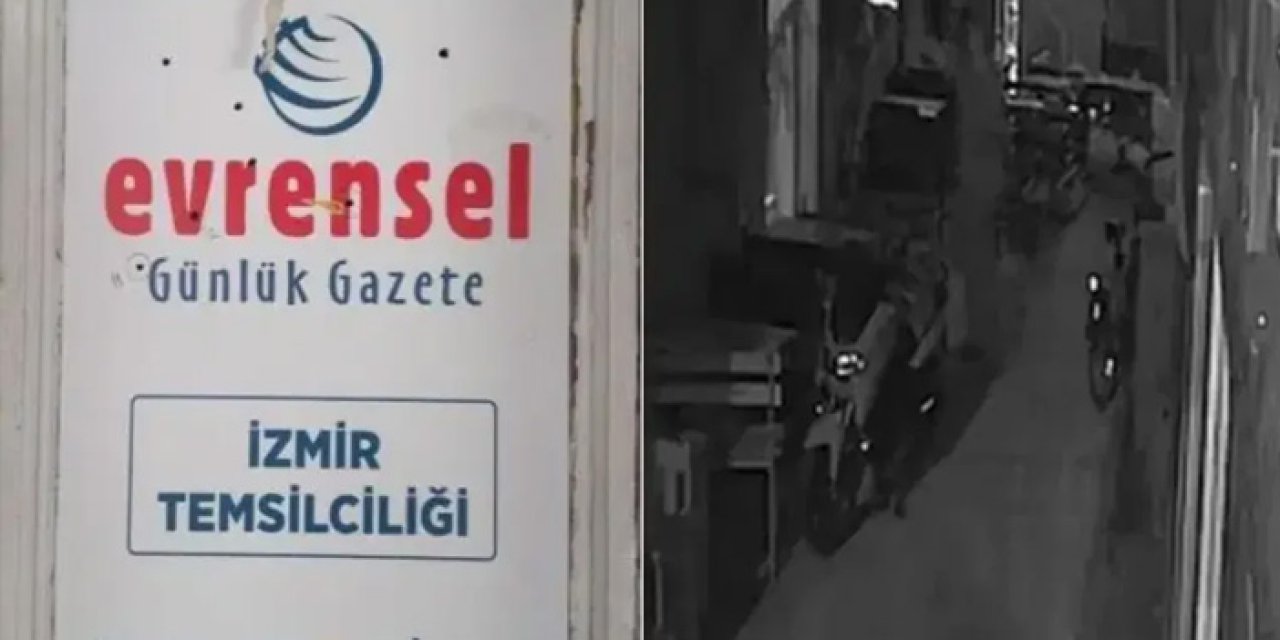 Evrensel Gazetesi'nin İzmir Temsilciliği'ne silahlı saldırı