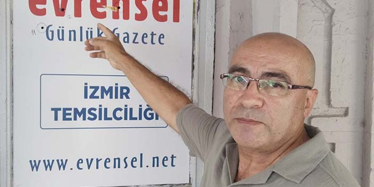 İzmir’de gazete bürosuna silahlı saldırı: Bir şüpheli yakalandı