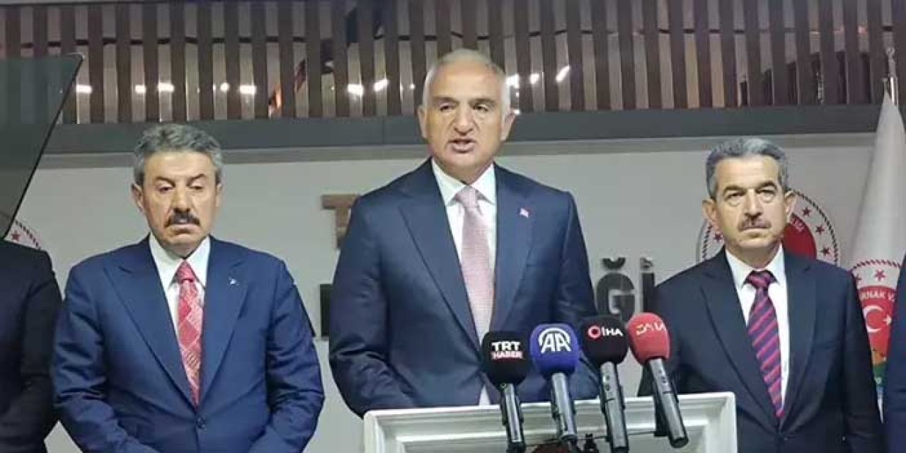 Bakan Ersoy: Yıl sonu hedefimiz olan 64 milyar dolarlık turizm gelirine emin adımlarla ilerliyoruz