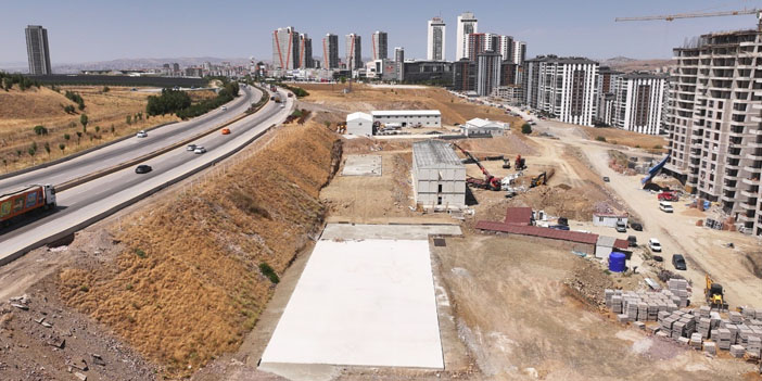 Mamak Metrosu çalışmaları hızla devam ediyor