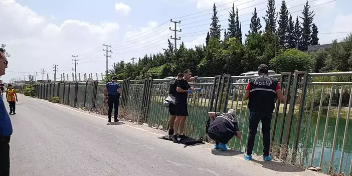 Adana’da sulama kanalında erkek cesedi bulundu