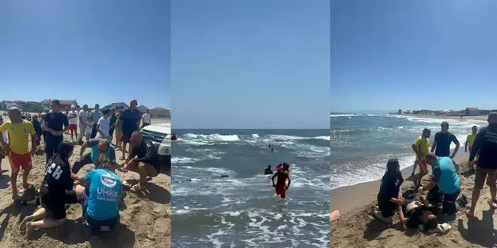 Denizde tehlike: Yasaklı bölgede açılan 3 kişi kurtarıldı
