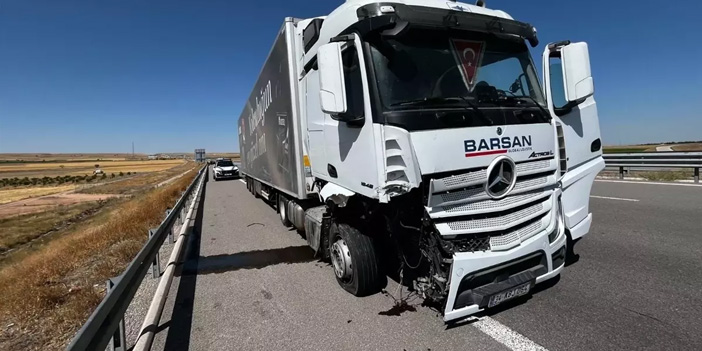 Niğde’de tır ve otomobil çarpıştı: 1 ölü, 3 yaralı