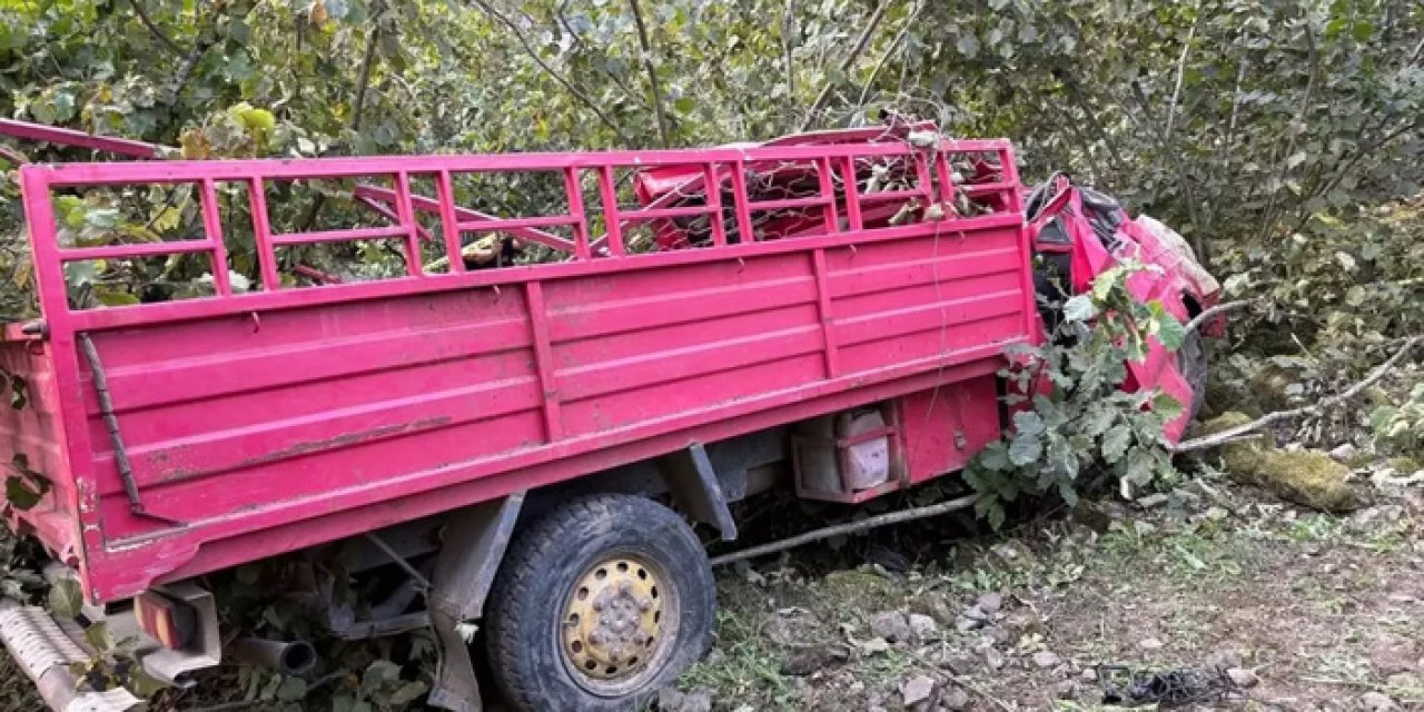 Giresun Doğankent’te kamyonet devrildi: 4 ölü, 1 ağır yaralı
