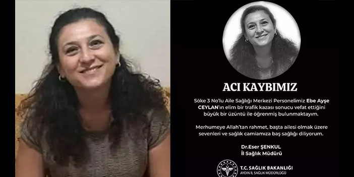 Aydın’da minibüsten düşen hemşire hayatını kaybetti