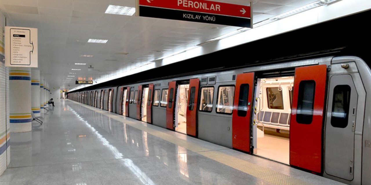 Ankara’da iki metro istasyonu geçici süreyle kapatıldı