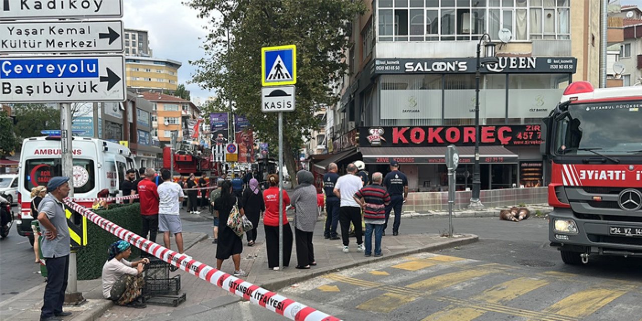 Maltepe’de güzellik merkezinde patlama