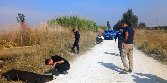 Mersin’de sulama kanalında erkek cesedi bulundu