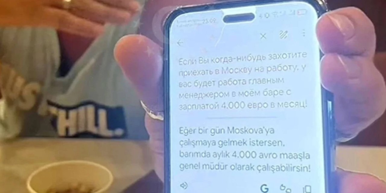 Rus turist öyle bir teklif yaptı ki: Aylık 4 bin euro maaş!