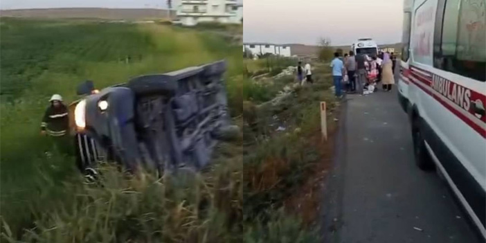 Diyarbakır’da feci kaza: 1’i bebek 7 yaralı