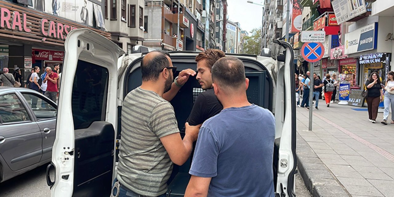 Zonguldak’ta firari hükümlü caddede yakalandı