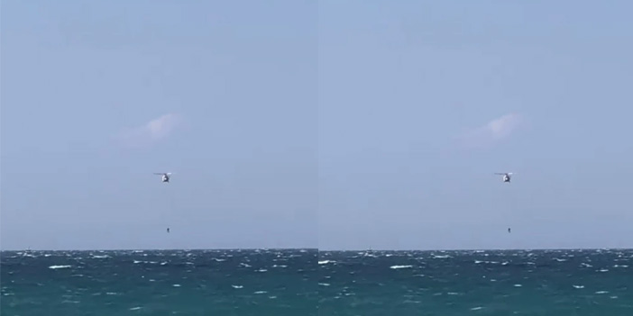 İzmir Açıklarında Panik: Batan Tekneden 3 Kişi Helikopterle Kurtarıldı