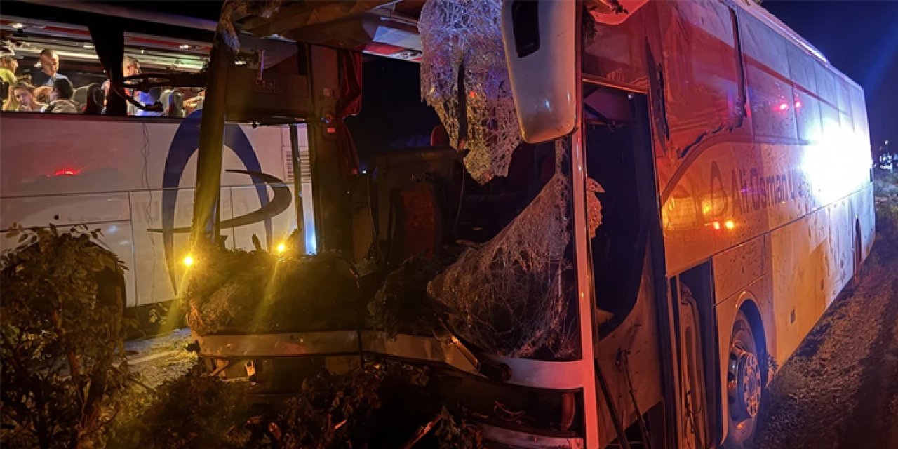 Kayseri’de yolcu otobüsü dehşeti: 1 ölü, 13 yaralı