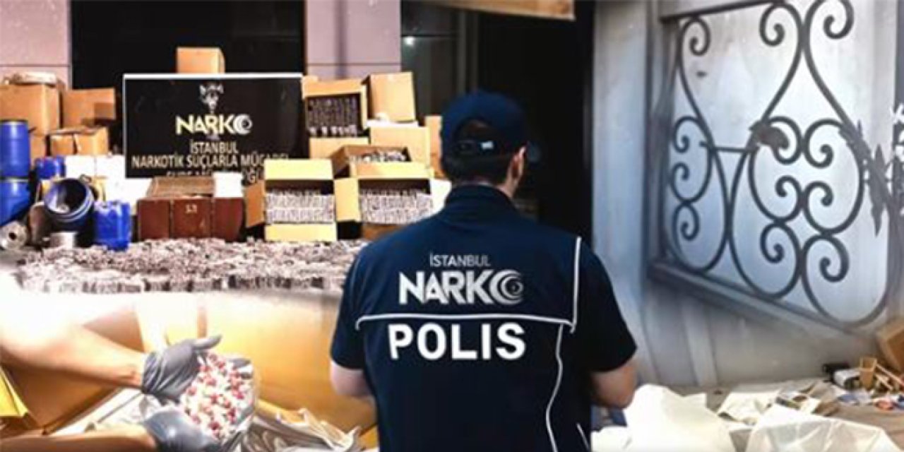 İstanbul ve Kocaeli’de uyuşturucu operasyonu: Milyonlarca hap ele geçirildi