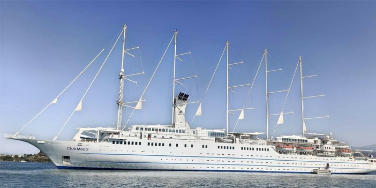 Fethiye’ye yelken açtılar: 280 turist ‘Clup Med 2’ ile geldi