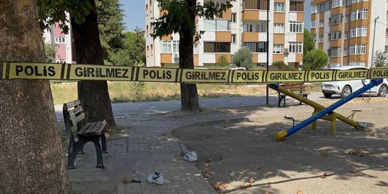 Bursa'daki çocuk parkında silahlı kavga; 1 yaralı