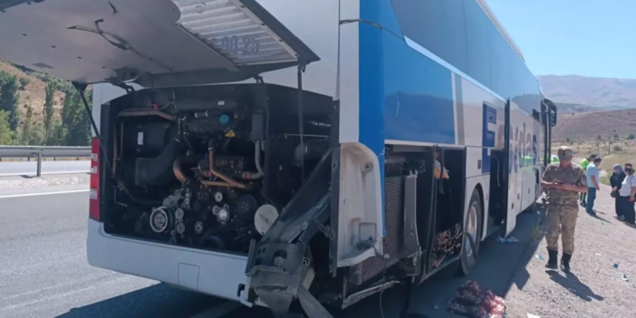 Erzincan'da Otobüs Kazası: 5 Yaralı
