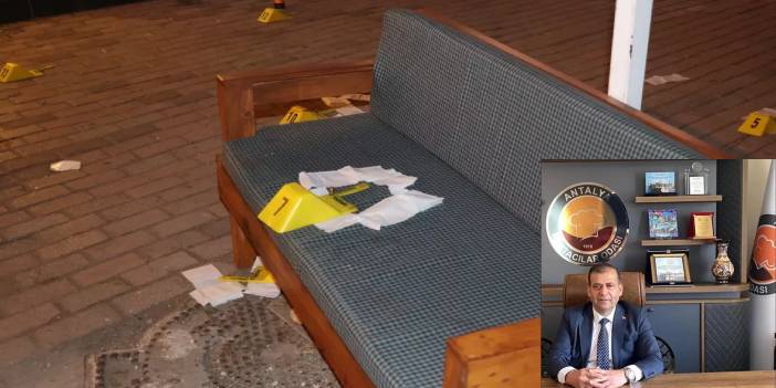 Antalya’da Pastacılar Odası’nda şok olay: İki kişi yaşamını yitirdi