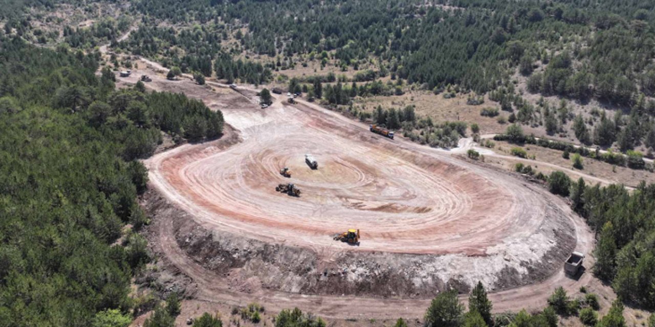 Çamlıdere Beşbeyler’e 120 bin metreküplük yeni hayvan içme suyu göleti